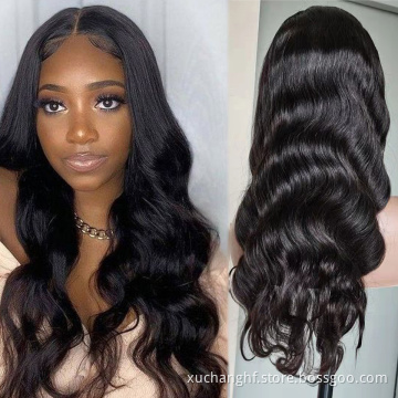 Wholesale Virgin Hair Vendor 13x4 360 Lace Frontal Human Hair Wig Brazilian Cuticle Aligned Hair Deep Curly Wave Lace Front Wigs